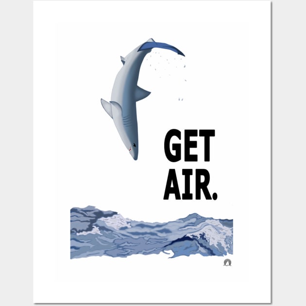 Get Air. Wall Art by Fin Bay Designs 